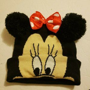 Minnie Mouse Beanie Cap! Walt Disney